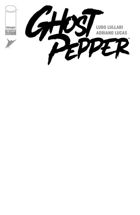 Preorder By 06/15 ~ GHOST PEPPER #13 CVR F BLANK SKETCH VAR (Allocations May Occur)
