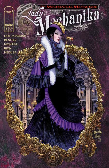 Preorder By 06/22 ~ LADY MECHANIKA THE MECHANICAL MENAGERIE #3 (OF 4) CVR A JOE BENITEZ & MARTIN MONTIEL