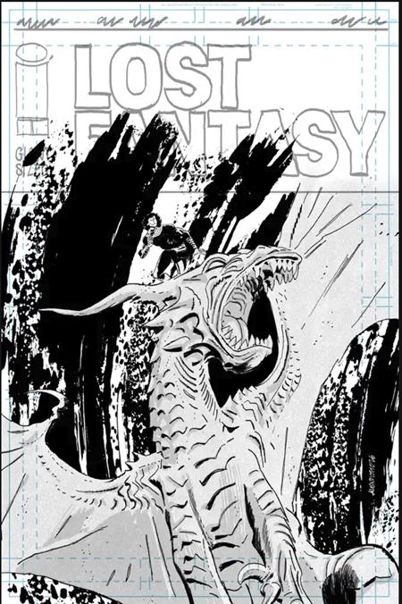 Preorder By 07/06 ~ LOST FANTASY #12 CVR C INC 1:25 ALEX DIOTTO RAW ART VAR