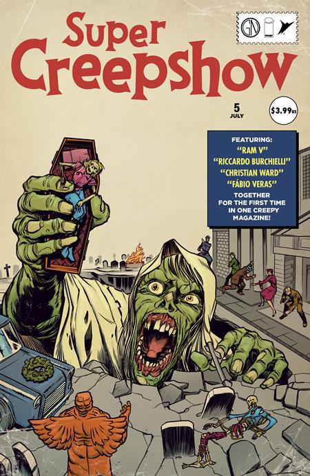 Preorder By 06/22 ~ SUPER CREEPSHOW #5 (OF 5) CVR A PYE PARR (MR)