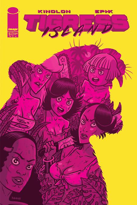 Preorder By 06/22 ~ TIGRESS ISLAND #5 (OF 5) CVR C MICHAEL HACKER VAR (MR)