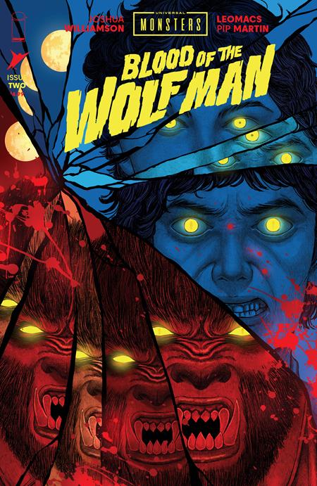 Preorder By 06/29 ~ UNIVERSAL MONSTERS BLOOD OF THE WOLF MAN #2 (OF 4) CVR E INC 1:50 LUANA VECCHIO VAR