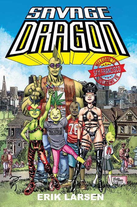Preorder By 06/08 ~ SAVAGE DRAGON WELCOME TO SAN FRANCISCO TP (MR)