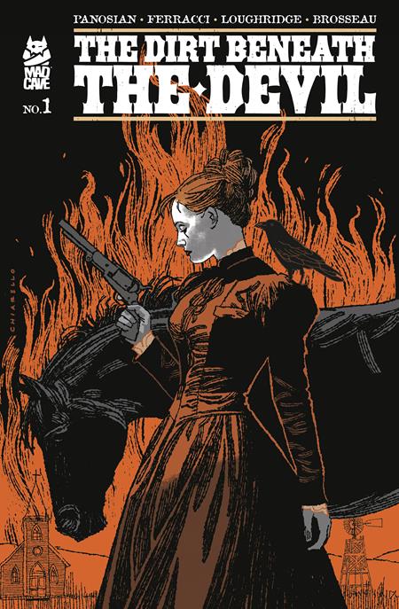 Preorder By 07/06 ~ DIRT BENEATH THE DEVIL #1 (OF 4) CVR C MARK CHIARELLO VAR