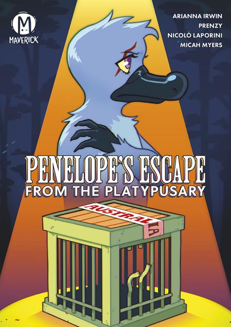 Preorder By 06/29 ~ PENELOPES ESCAPE FROM THE PLATYPUSARY HC
