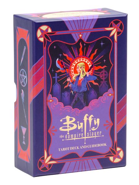 Preorder By 06/08 ~ BUFFY THE VAMPIRE SLAYER TP TINY TAROT DECK AND GUIDEBOOK