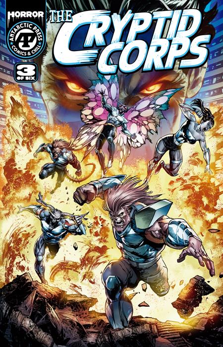 Preorder By 06/22 ~ CRYPTID CORPS #3 (OF 6) CVR A MAX BERTOLINI