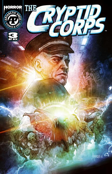 Preorder By 06/22 ~ CRYPTID CORPS #3 (OF 6) CVR B EDWIN J ARROZA VAR