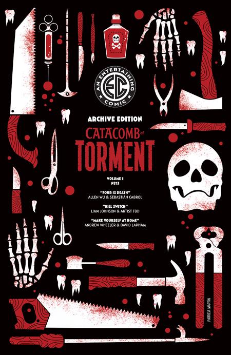 Preorder By 06/22 ~ EC CATACOMB OF TORMENT #13 CVR E INC 1:50 PATRICIA MARTIN ARCHIVE EDITION VAR