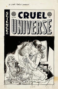 Preorder By 06/08 ~ EC CRUEL UNIVERSE 2 #12 (OF 12) CVR D INC 1:20 TOM FOWLER B&W ARTIST EDITION VAR