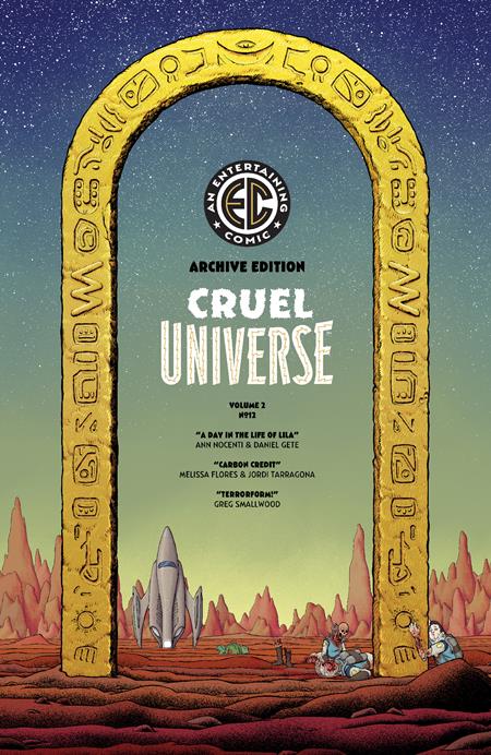 Preorder By 06/08 ~ EC CRUEL UNIVERSE 2 #12 (OF 12) CVR E INC 1:50 MALACHI WARD ARCHIVE EDITION VAR
