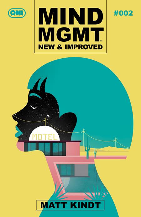 Preorder By 06/15 ~ MIND MGMT NEW & IMPROVED #2 CVR D INC 1:10 JASPER JUBENVILL FULL ART VAR