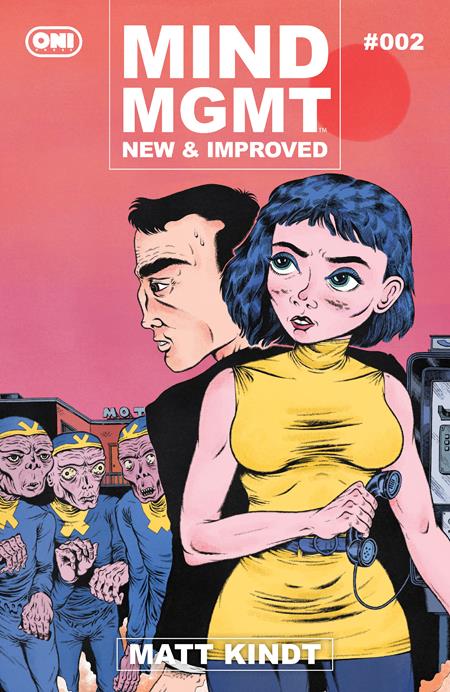 Preorder By 06/15 ~ MIND MGMT NEW & IMPROVED #2 CVR E INC 1:20 MATT KINDT 3-D VAR