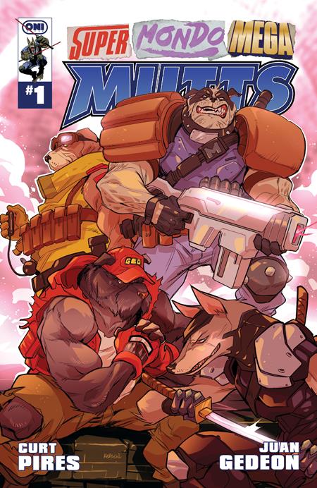 Preorder By 06/22 ~ SUPER MONDO MEGA MUTTS #1 (OF 4) CVR C KARL KERSCHL VAR