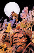 Preorder By 06/22 ~ SUPER MONDO MEGA MUTTS #1 (OF 4) CVR H INC 1:20 DAVID LAFUENTE FULL ART VAR