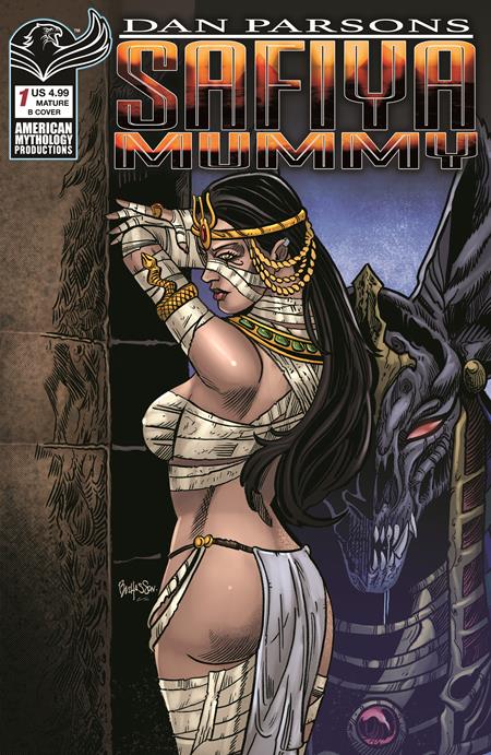 Preorder By 06/29 ~ DAN PARSONS SAFIYA MUMMY #1 CVR B BUZ HASSON VAR (MR)