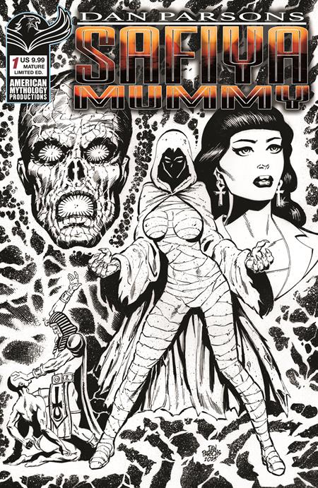 Preorder By 06/29 ~ DAN PARSONS SAFIYA MUMMY #1 CVR C DAN PARSONS LIMITED EDITION VAR (MR)