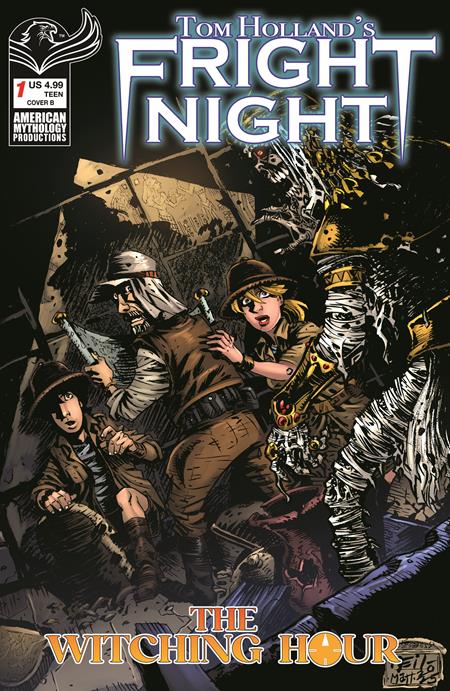 Preorder By 07/06 ~ FRIGHT NIGHT WITCHING HOUR #1 (OF 2) CVR B NEIL VOKES VAR