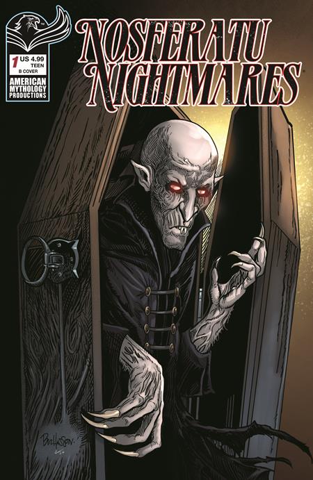 Preorder By 07/06 ~ NOSFERATU NIGHTMARES #1 CVR B BUZ HASSON VAR