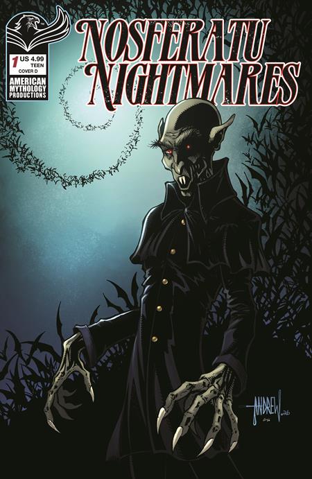 Preorder By 07/06 ~ NOSFERATU NIGHTMARES #1 CVR D ANDREW MANGUM VAR