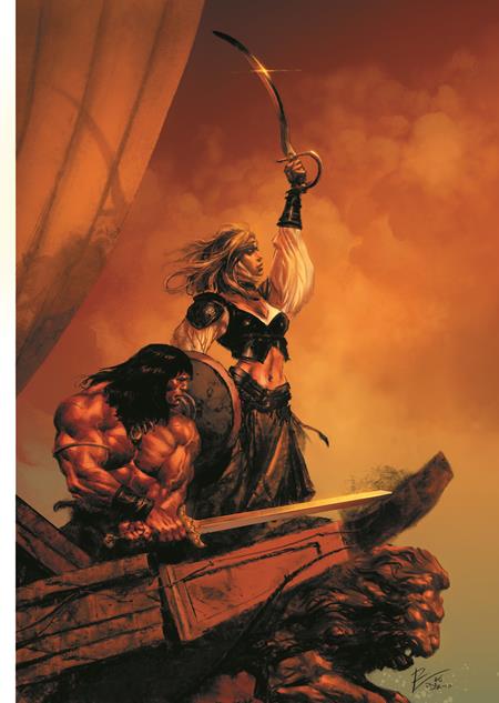 Preorder By 07/06 ~ CONAN THE BARBARIAN #33 CVR G ROBERTO DE LA TORRE VIRGIN CARDSTOCK VAR (MR)