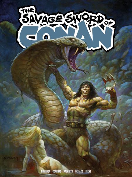 Preorder By 06/08 ~ SAVAGE SWORD OF CONAN #15 CVR C ALEX HORLEY FOIL VAR (MR)