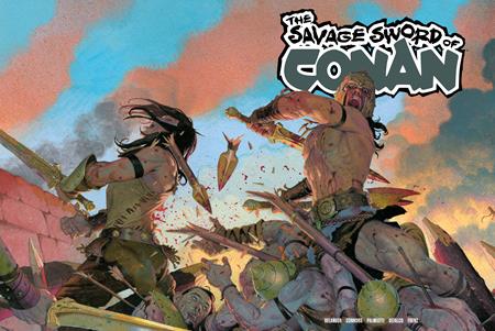 Preorder By 06/22 ~ SAVAGE SWORD OF CONAN #15 CVR D ESAD RIBIC WRAPAROUND CARDSTOCK VAR (MR)