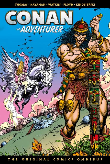 Preorder By 06/22 ~ CONAN THE ADVENTURER THE ORIGINAL YEARS OMNIBUS HC VOL 01 DIRECT MARKET EDITION RAFAEL KAYANAN CVR (MR)