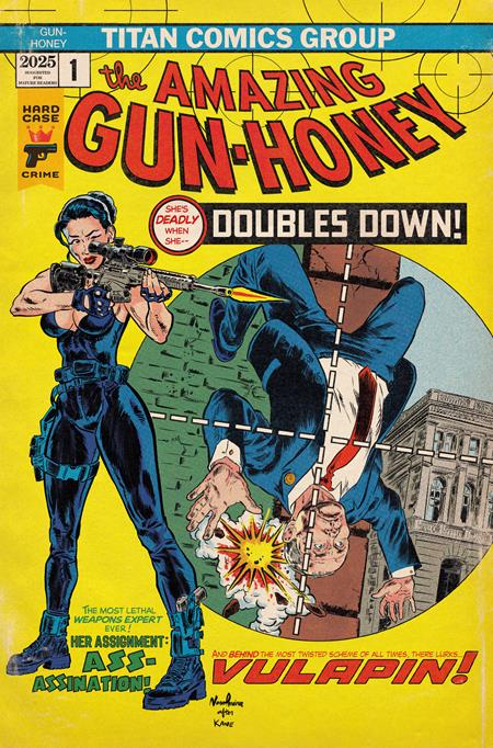 Preorder By 06/15 ~ GUN HONEY DOUBLES DOWN #2 (OF 4) CVR G NUNO PEREIRA HOMAGE VAR (MR)