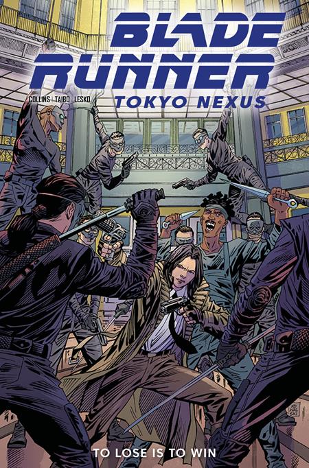 Preorder By 06/08 ~ BLADE RUNNER TOKYO NEXUS TO LOSE IS TO WIN #3 (OF 4) CVR C PIOTR KOWALSKI VAR