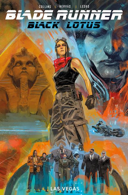 Preorder By 06/15 ~ BLADE RUNNER BLACK LOTUS LAS VEGAS TP VOL 01 REGULAR EDITION JESUS HERVAS