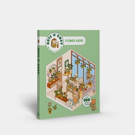 Preorder By 07/13 ~ CUTE N COZY STICKER THERAPY FLOWER SHOP TP