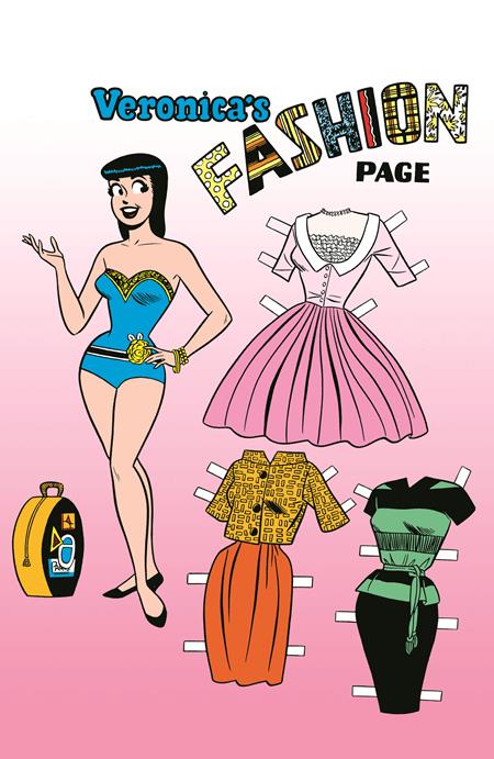 Archie Comics 85Th Anniversary Presents Betty & Veronica Fashion Pages (One-Shot) CVR C Dan Decarlo Veronica Pin-Up Var