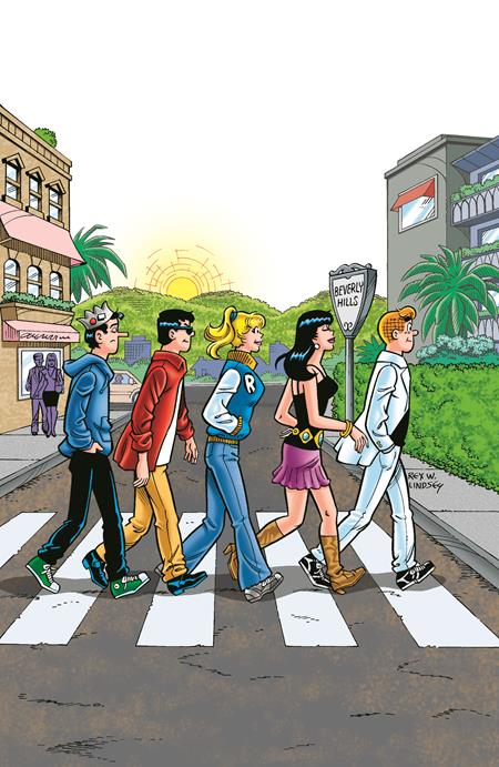 Preorder By 07/20 ~ LAUGH #166 FACSIMILE EDITION CVR C REX LINDSEY ABBEY ROAD VAR