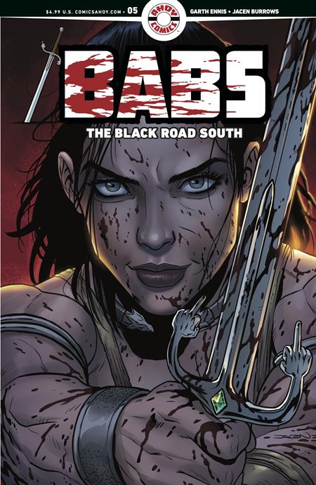 Preorder By 07/13 ~ BABS THE BLACK ROAD SOUTH #5 (OF 6) CVR A JACEN BURROWS (MR)