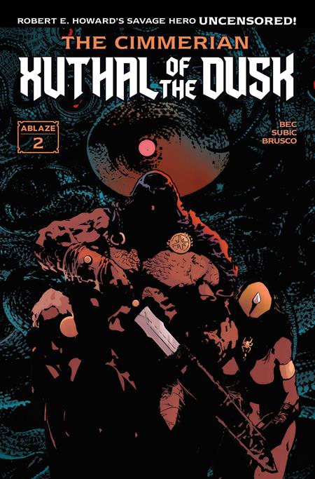 Preorder By 07/20 ~ CIMMERIAN XUTHAL OF THE DUSK #2 (OF 3) CVR B STEVAN SUBIC VAR (MR)