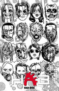 Hab #5 (Of 6) Cover D David Lapham Bw Infected Skulls Variant