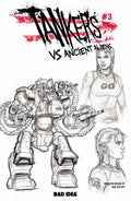 Preorder By 07/20 ~ TANKERS VS ANCIENT ALIENS # 3 (OF 4) CVR C JUAN JOSE RYP DESIGN VAR