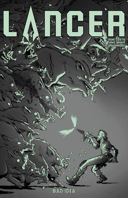 Lancer #1 (Of 4) Cover I Jake Baker Glow In The Dark Variant