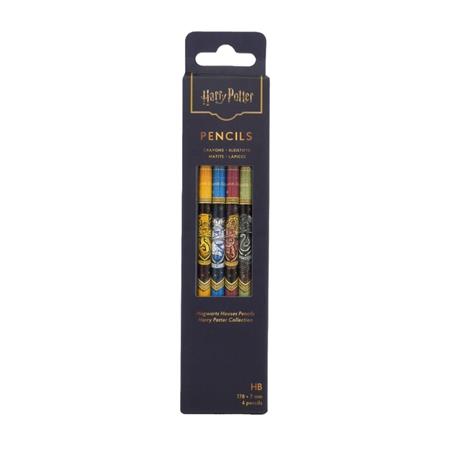 Preorder By 07/13 ~ HARRY POTTER COLLECTION HOGWARTS HOUSES PENCILS 4 PACK