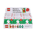 Preorder By 07/06 ~ LEGO MYSTERY MINIFIGURE MINI PUZZLE (CHRISTMAS EDITION GREEN) 12 BOX DISPLAY