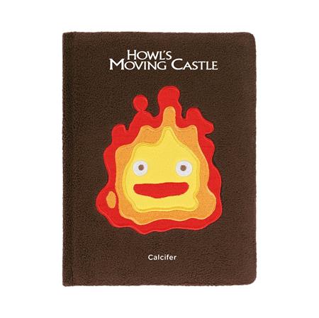 Preorder By 07/06 ~ STUDIO GHIBLI HOWLS MOVING CASTLE CALCIFER PLUSH JOURNAL HC