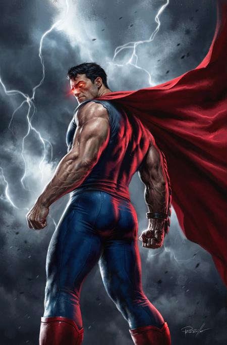 Preorder By 07/13 ~ ADVENTURES OF SUPERMAN BOOK OF EL #11 (OF 12) CVR B LUCIO PARRILLO CARD STOCK VAR