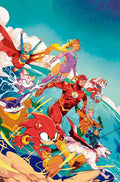 Preorder By 07/13 ~ DC X SONIC THE HEDGEHOG METAL LEGION #4 (OF 5) CVR A PABLO M COLLAR