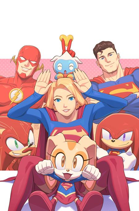 Preorder By 07/13 ~ DC X SONIC THE HEDGEHOG METAL LEGION #4 (OF 5) CVR B MIN HO KIM CARD STOCK VAR