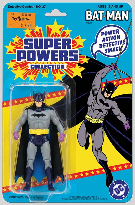 Preorder By 07/13 ~ DETECTIVE COMICS #27 FACSIMILE EDITION CVR B JASON GEYER & ALEX SAVIUK FIRST APPEARANCE BATMAN SUPER POWERS ACTION FIGURE CARD STOCK VAR (2026)