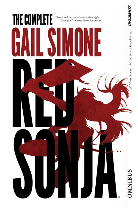 Preorder By 07/13 ~ COMPLETE GAIL SIMONE RED SONJA OMNIBUS TP