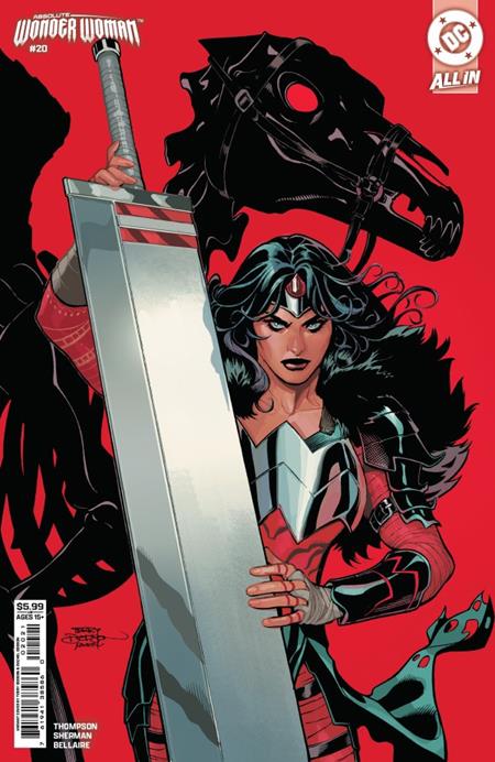 Preorder By 07/06 ~ DF ABSOLUTE WONDER WOMAN #20 VARIANT SIGNED BY TERRY & RACHEL DODSON