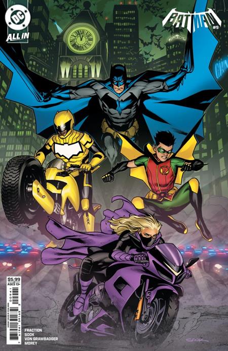 Preorder By 07/06 ~ DF BATMAN #9 VARIANT SIGNED BY RYAN SOOK