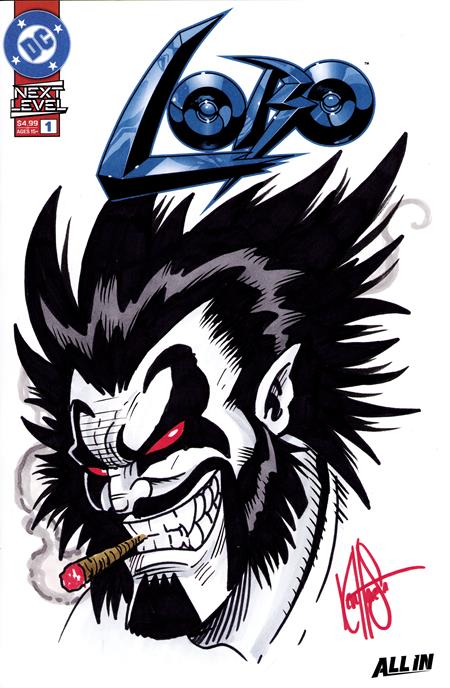 Preorder By 07/06 ~ DF LOBO #1 SIGNED AND REMARKED BY KEN HAESER